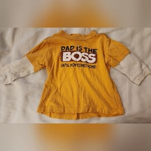Yellow long Sleeve shirt
